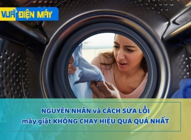 Tại sao máy giặt không chạy và cách sửa lỗi hiệu quả nhất