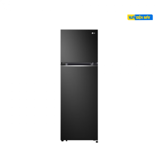 Tủ lạnh LG ngăn đá trên Smart Inverter™ công nghệ DoorCooling+™ 266L màu đen GV-B262BL