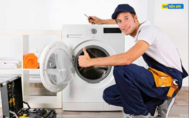 quy trình sử dụng dịch vụ sửa máy giặt tại nhà huyện hóc môn