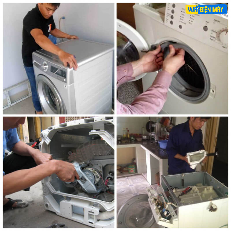 quy trình dịch vụ sửa máy giặt tại nhà quận thủ đức